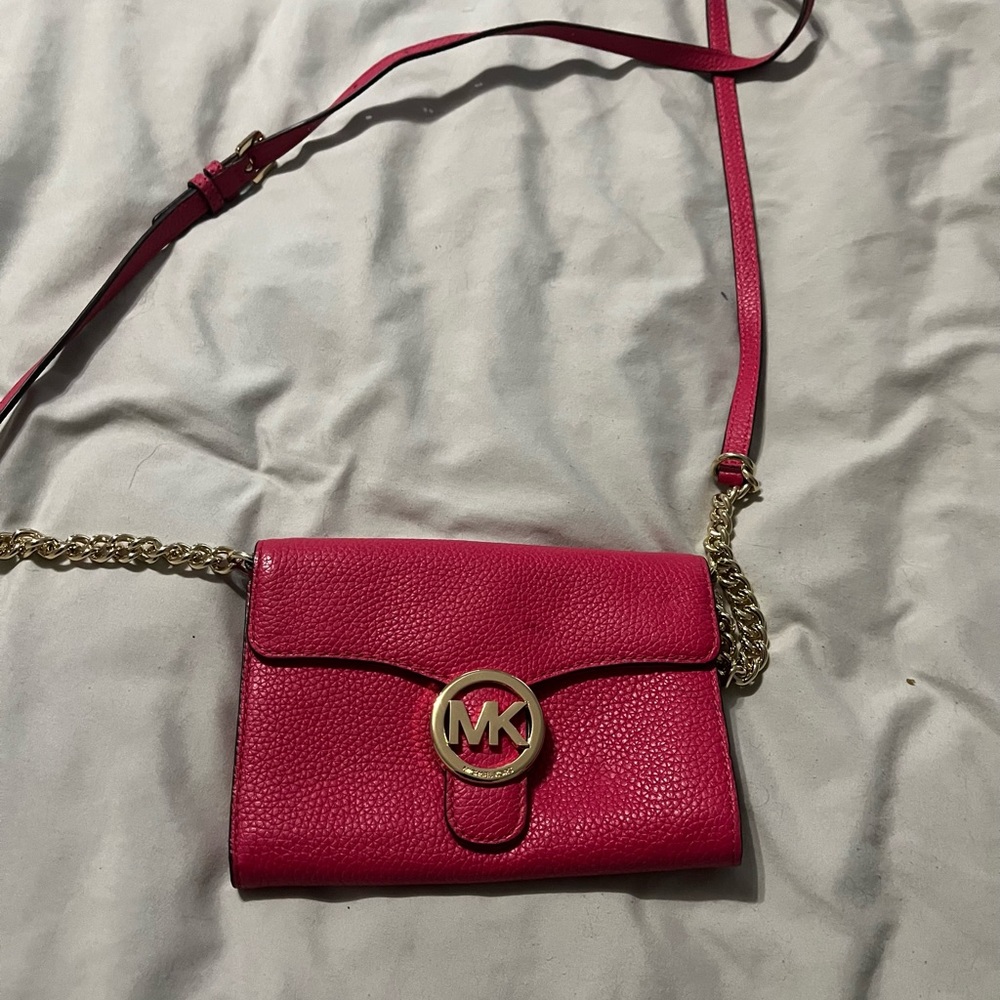 Michael Kors hot pink bag